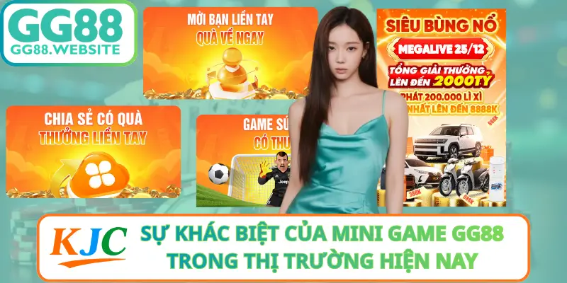 Sự Khác Biệt Của Mini Game GG88 Trong Thị Trường Hiện Nay