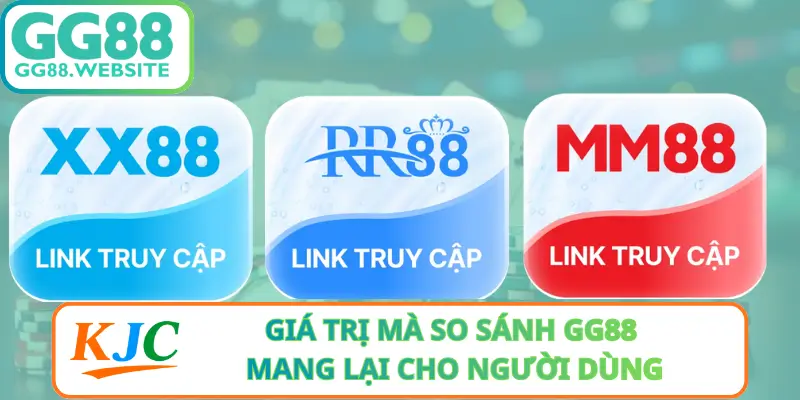 Giá Trị Mà So Sánh GG88 Mang Lại Cho Người Dùng